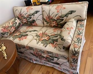 love seat with matching sofa