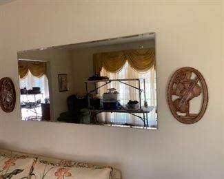 nice beveled mirror