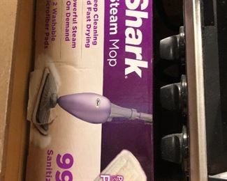 shark steam mop in box