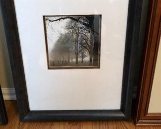 framed art work