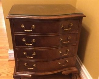 Sherrill Side Chest w/ glass top protector