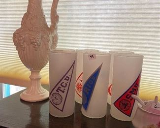 Set of SW Conference glasses 1960's