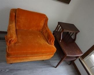 chair, step table