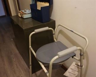 file cabinet, handicap chair