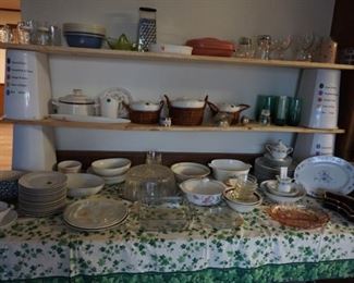 bowls, dishes