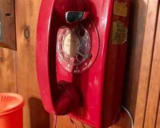 Bell Rotary Wall Phone