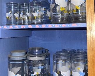 Libby Glasses Blue Ribbon Duck