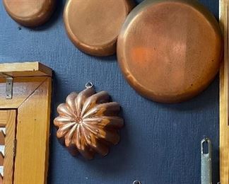 Copper Molds, Copper Pans