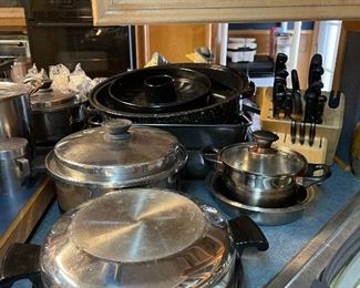 Amway Queen Stainless Pots and Pans
