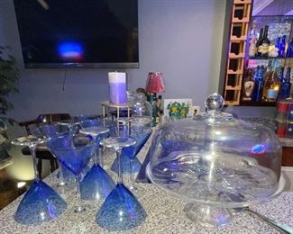 Pedestal Cake Plate Domed Top