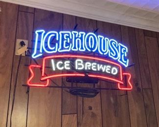 Ice House Neon Light
