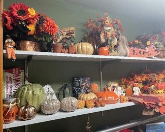 Fall Decorations, Pumpkins