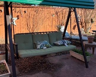 Patio Covered Swing