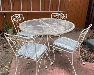 John Salterini Table and 4 Chairs