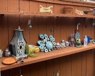 Bird Houses, Planters