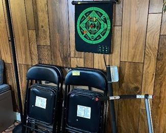 Card Table and Four Chairs