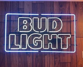  Large BUD LIGHT Neon Sign Light