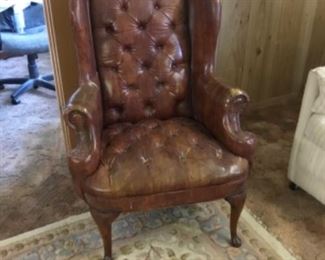 Wing back chair
