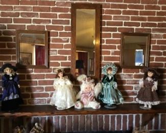 Doll and mirror