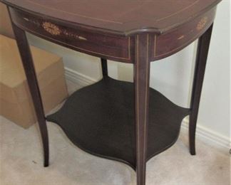 31. $250 Inlaid Side Table, 23” x 20” x 28”h