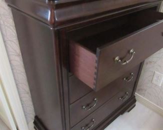 67. $210 Haverty Tall Chest, 35.5”w x 18”d x 44”h