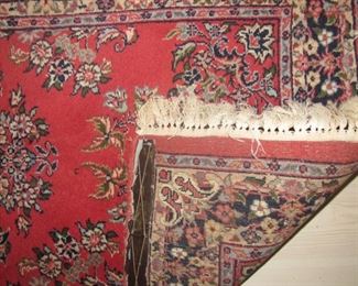 78. $195 Sarouk Wool Rug Runner, 9’ x 2’