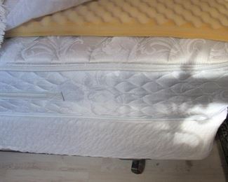 91. $250 French Provincial Queen Bed with mattress