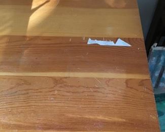 114. $150 Pine Drafting Table, 42” x 31” x 33”h