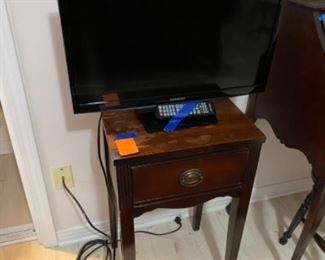 Small TV  - side table 