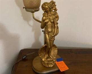 $46 Vintage Mermaid Lamp
