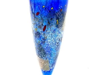 Kosta Boda Satellite Vase Artist Collection. Signed/Numbered 49250	11.5in H x 3.75in Diameter at top