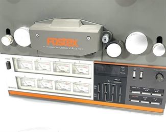 Fostex A-8LR Multi-Track Reel to Reel Tape Deck Recorder	Box: 11x17.5x17.5in	HxWxD