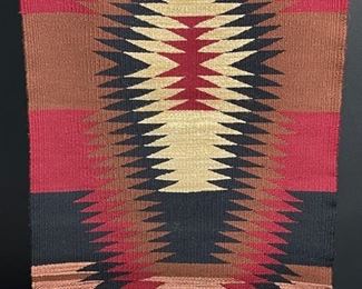Vintage Navajo Rug 39x19in #2	38x19in	