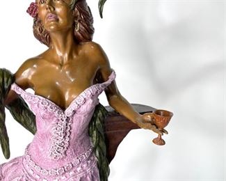 Calico Queen by Ellie Hazak Bronze Statue Sculpture #46 of 56	28x14x12in	