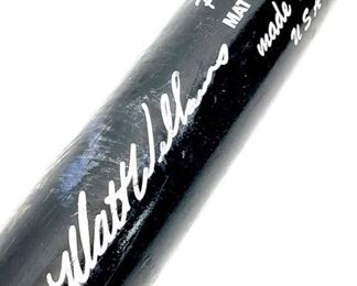 *Signed* Matt Williams Game Used Bat Broken Carolina Cubs Autograph	34in long