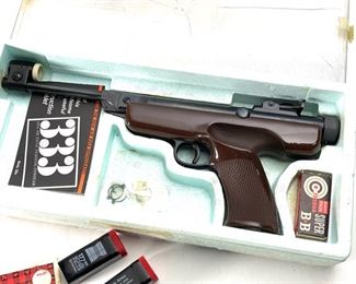 Winchester Model 363 Precision Air Pistol  in box Pellet Gun	Box: 3x17x8in	