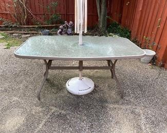 Patio table