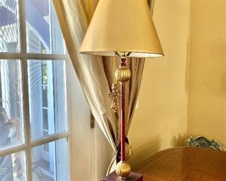 $145 - Table lamp with pull chord