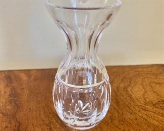 $20 - Waterford vase - 4" H, 2" diam.