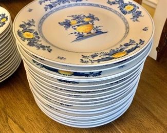 $340 - 17 luncheon plates each 8.5" diam.