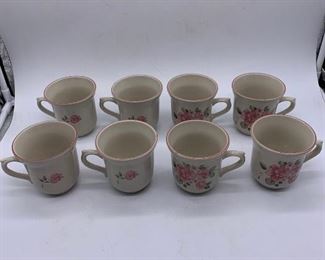8 Gibson China Cups
