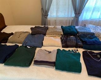Mens Large Sweaters