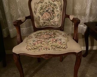 Open Louis XV Arm Chair