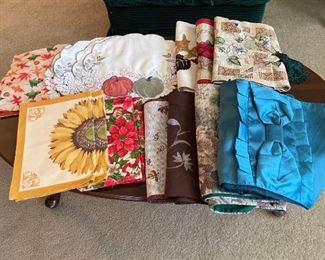 Placemats and Table Runner Assortment