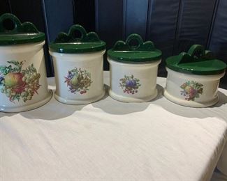 Vintage Canister Set