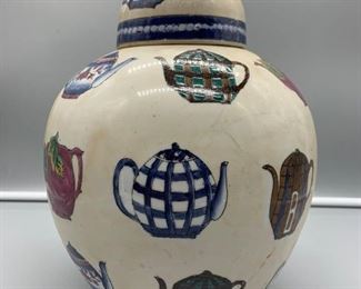 Vintage Ceramic Ginger Jar