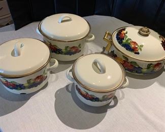 Vintage Lincoware Pots