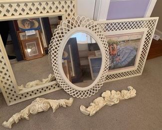 Vintage Plastic Mirrors