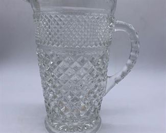 Vintage Wexford Anchor Hocking pitcher and goblet