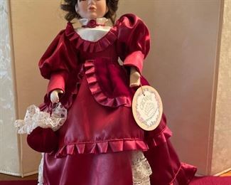 Fine Porcelain Doll Crowne